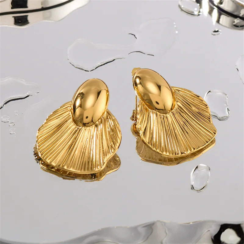Aurum Wave Earrings