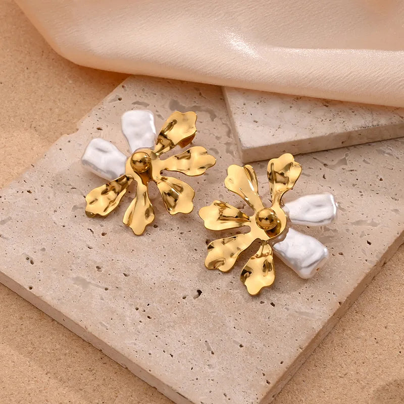 Golden Bloom Tropique Earrings